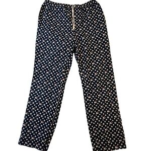Vineyard Vines Pajama Pants Women's Small | Whale Santa Hat Cotton Sleepwear